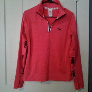 VS PINK Ultimate 1/4 Zip Jacket .. Size S .. EUC!